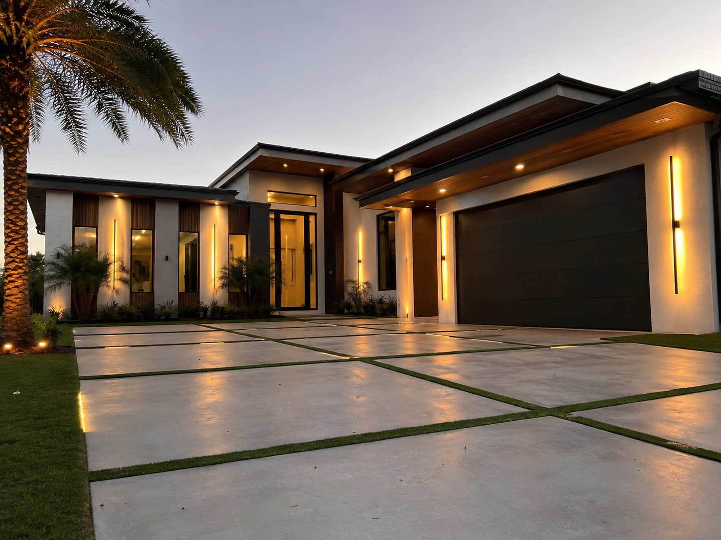 Luxury Concrete Driveway